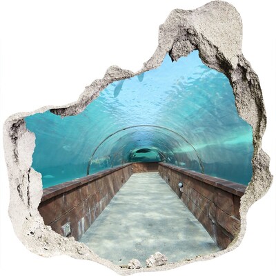 Samolepiaca diera na stenu Akvária tunel