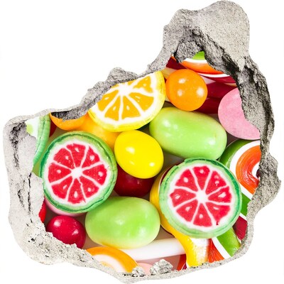 Nálepka fototapeta 3D výhľad Sladký cukrový raj