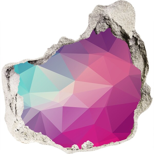 Fototapeta diera na stenu Geometria v diere