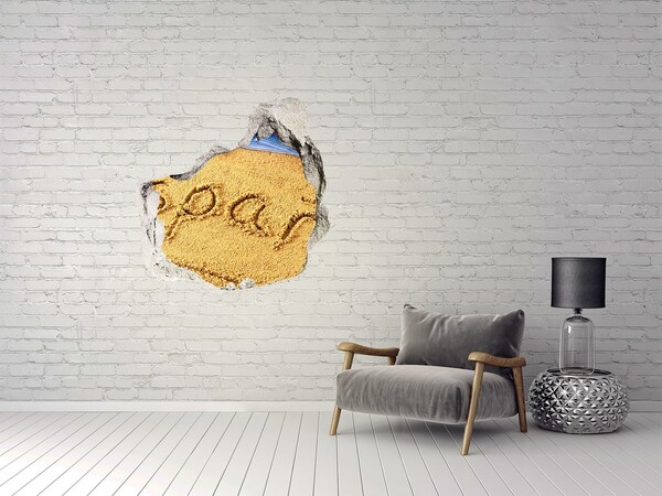 Fototapeta diera na stenu 3D Španielsko nápis
