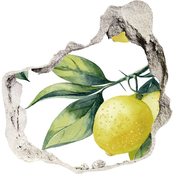 Nálepka fototapeta 3D výhľad Citrónová záhrada