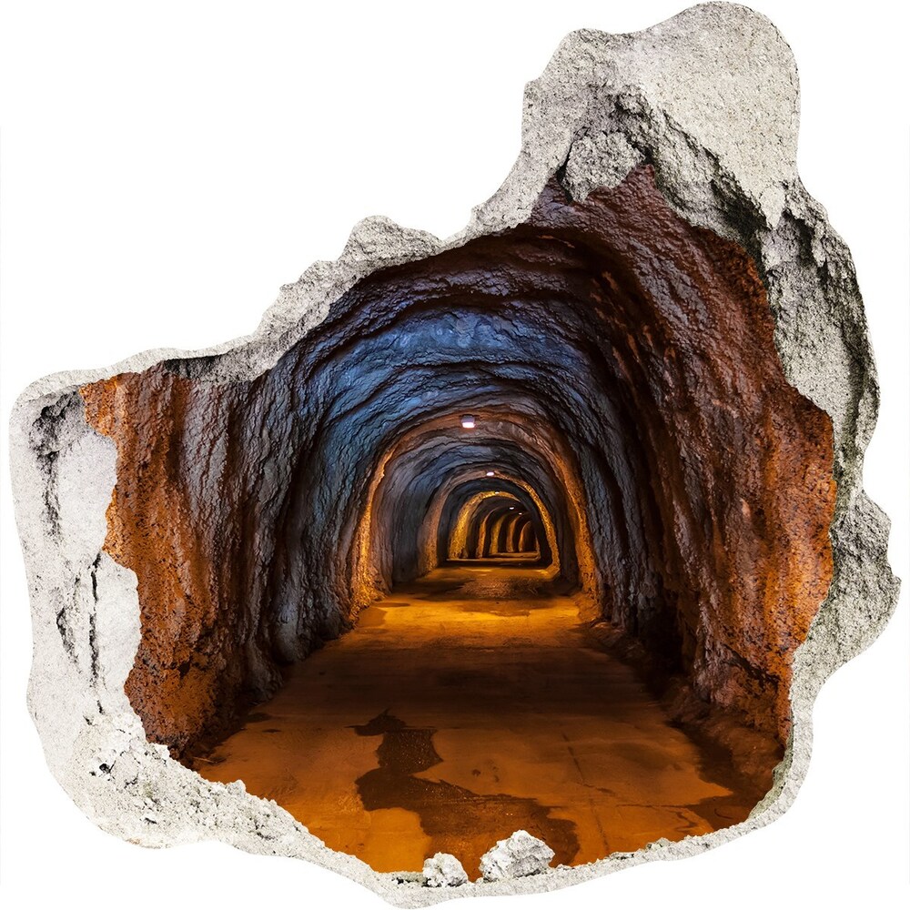 Fototapeta diera na stenu Podzemné tunel