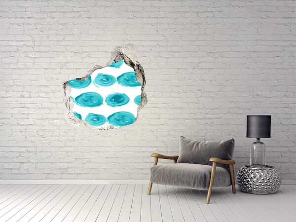 Fototapeta diera na stenu Tyrkysové vody v diere