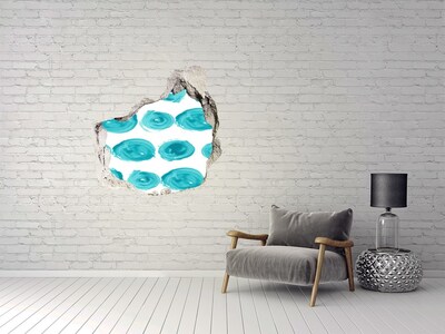 Fototapeta diera na stenu Tyrkysové vody v diere