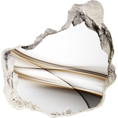 Fototapeta diera na stenu Abstraktný priestor za stenou