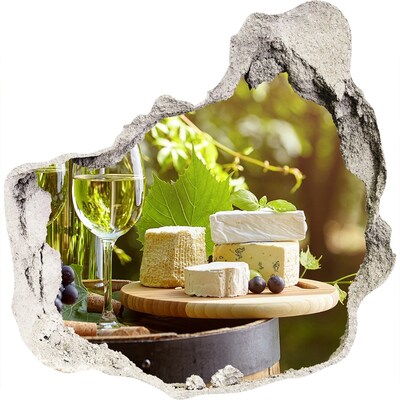 Fotoobraz diera na stenu Syrové potešenie na slnku