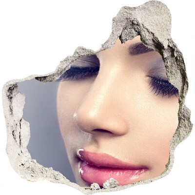Diera 3D foto tapeta nálepka Dokonalý make-up