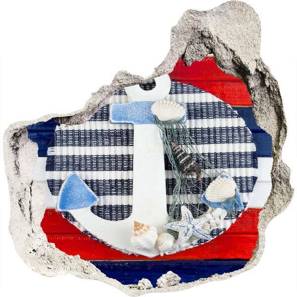 Samolepiaca nálepka Morské dobrodružstvo s mušľami