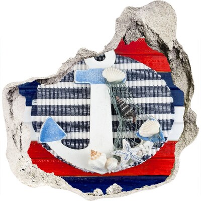 Samolepiaca nálepka Morské dobrodružstvo s mušľami