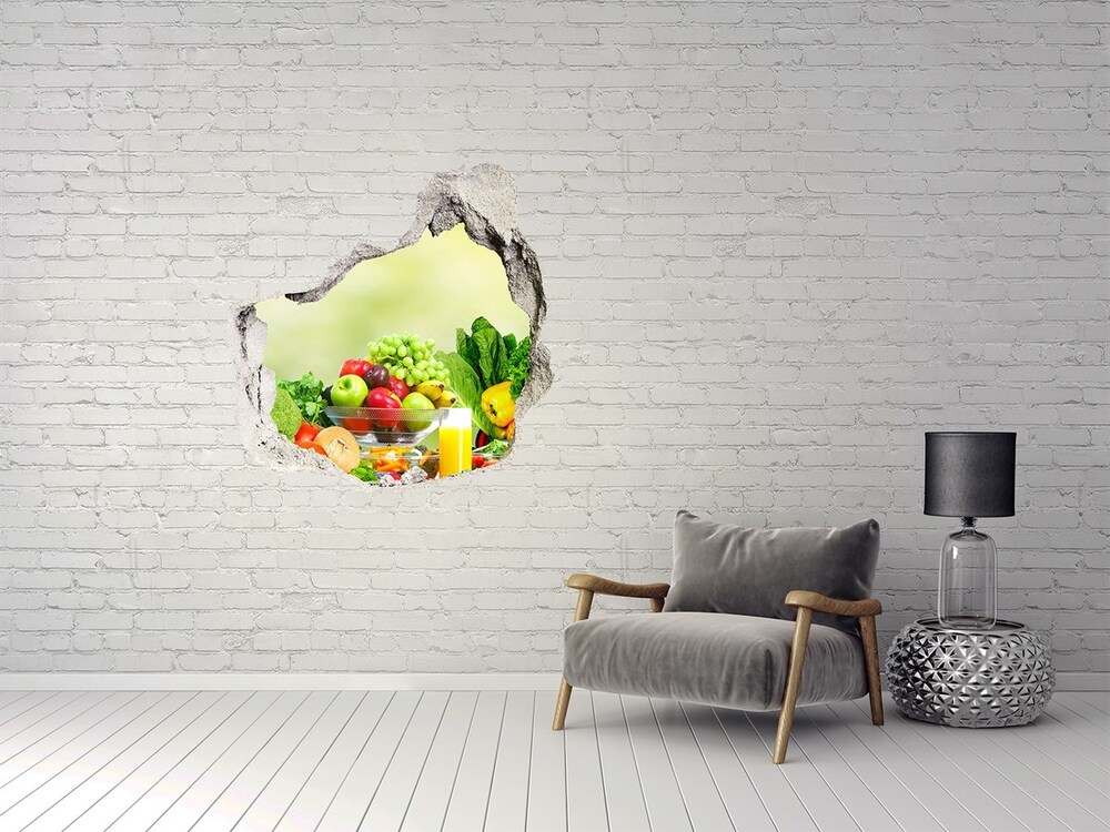 Fototapeta diera na stenu Zelenina a ovocie