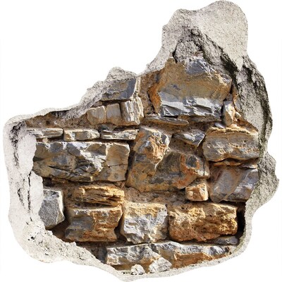 Diera 3D fototapety Kamenná stena