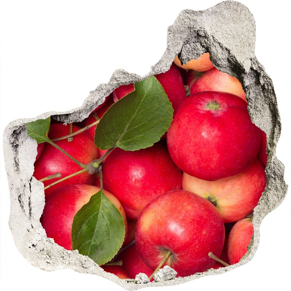 Diera 3D fototapety nástenná Červené jablká