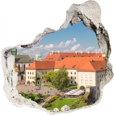 Fototapeta diera na stenu Krakov, poľsko