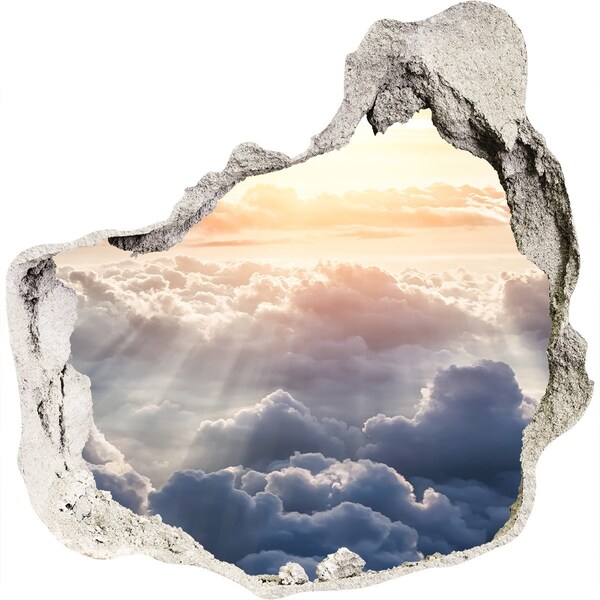 Fototapeta diera na stenu 3D Obloha je plná oblakov