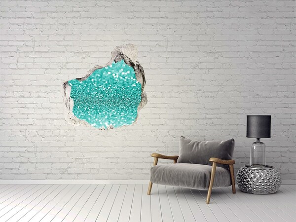 Foto fotografie diera na stenu Perlivá voda v diere v stene