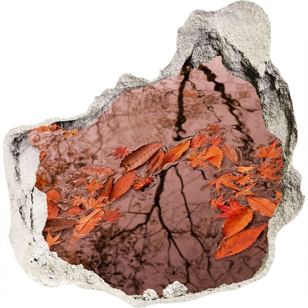 Diera 3D fototapety na stenu Jesenná vodná hladina