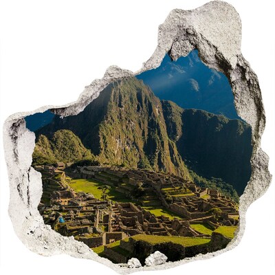 Fototapeta diera na stenu Pamätníky Inkov v Machu Picchu