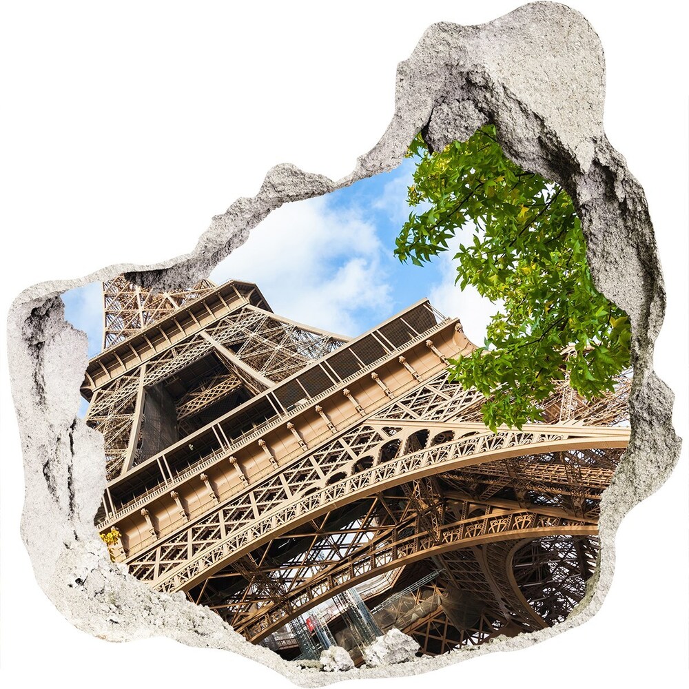 Diera 3D fototapety Eiffelova veža v paríži