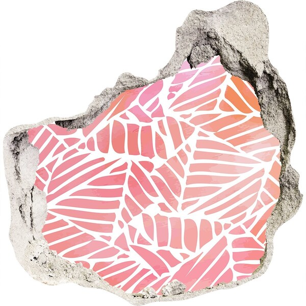 Fototapeta diera na stenu Vzor tropických listov