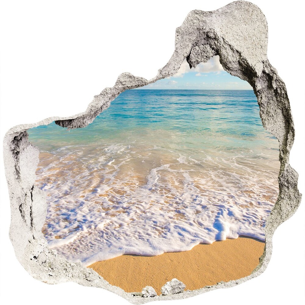 Fototapeta diera na stenu 3D Havajskej pláži