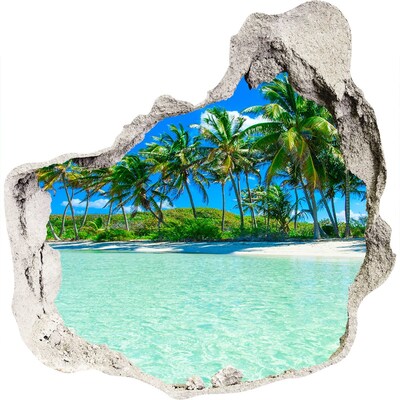 Diera 3D fototapety na stenu Tropické pláže