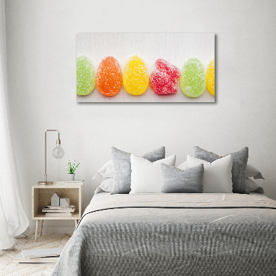 Foto obraz akryl zvislý do obývačky Farebné želé