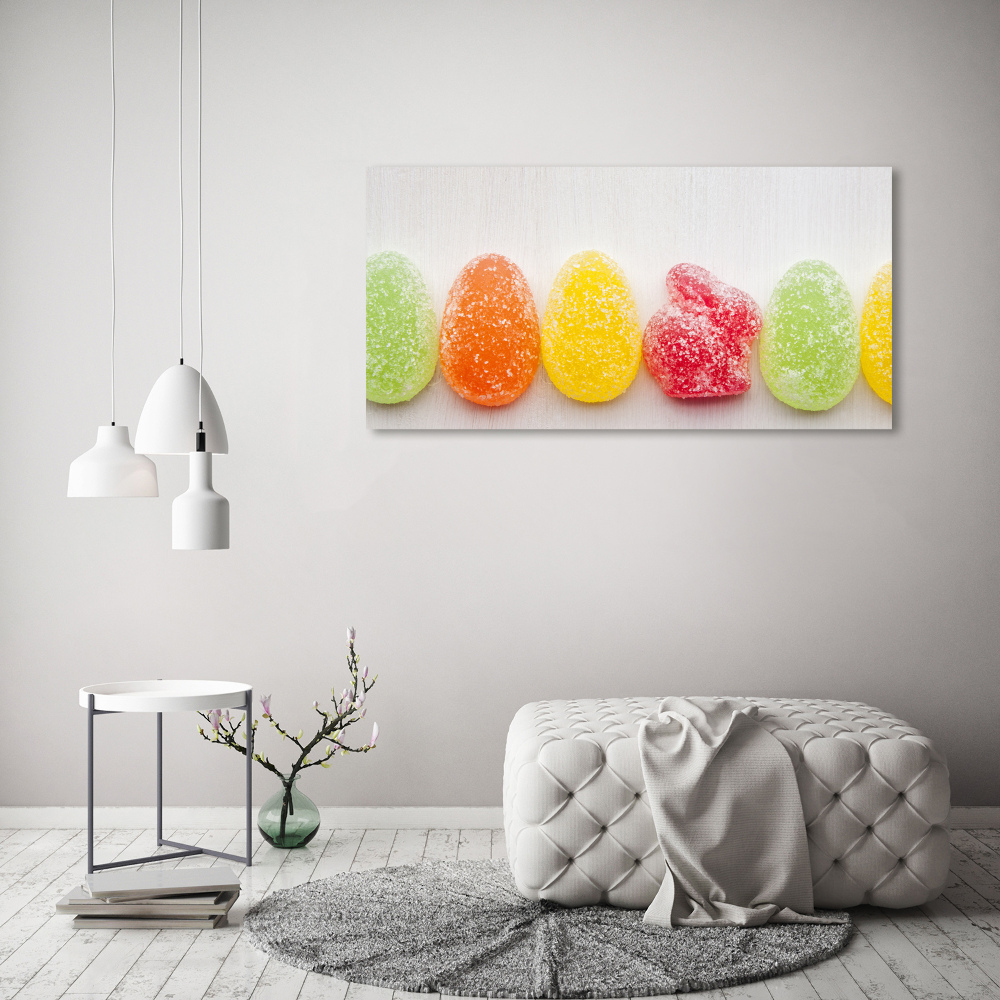Foto obraz akryl zvislý do obývačky Farebné želé