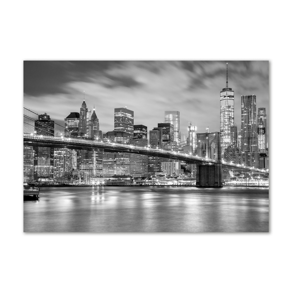 Moderný obraz fotografie na akrylu Manhattan New York