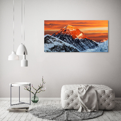 Moderný akrylový fotoobraz Vrchol Everest