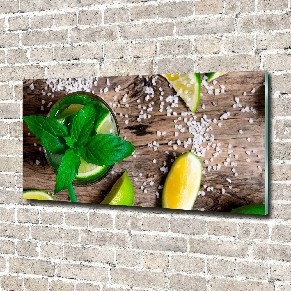 Moderný foto-obraz akryl na stenu Mochito