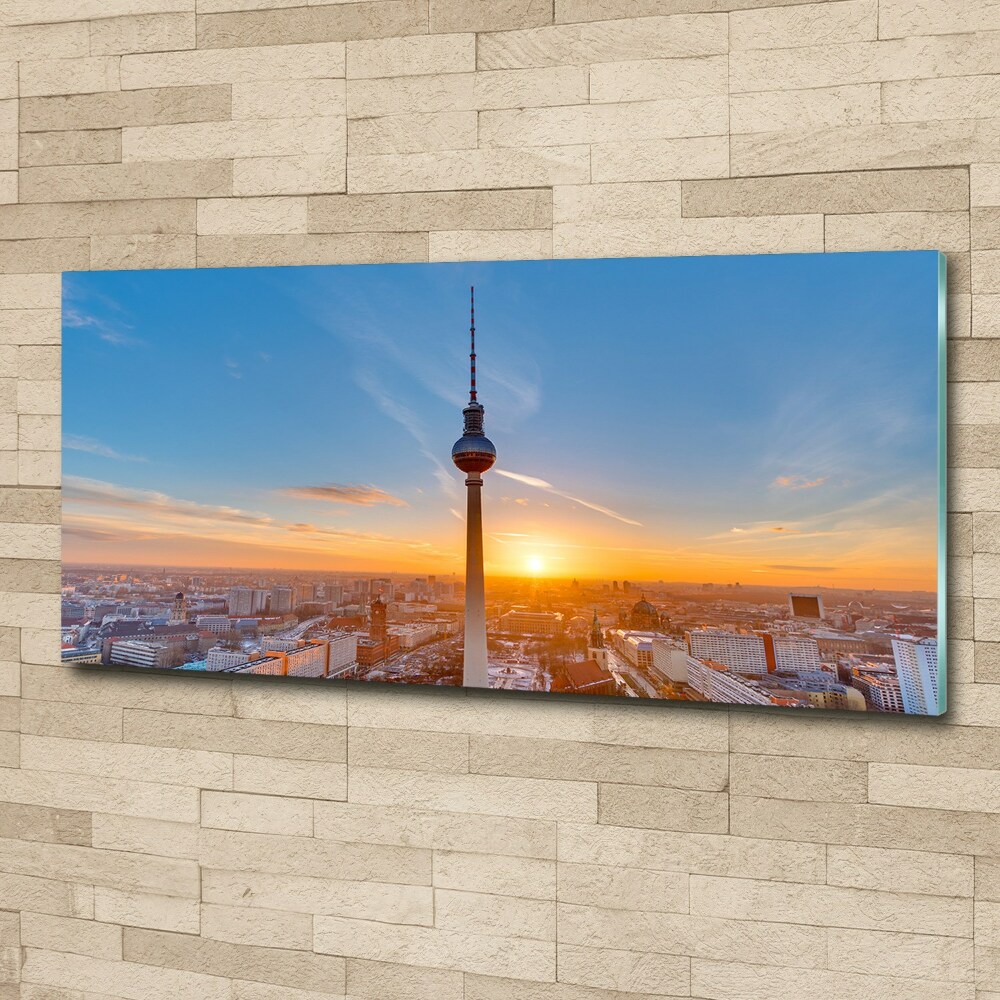 Moderný akrylový fotoobraz Televízna veža
