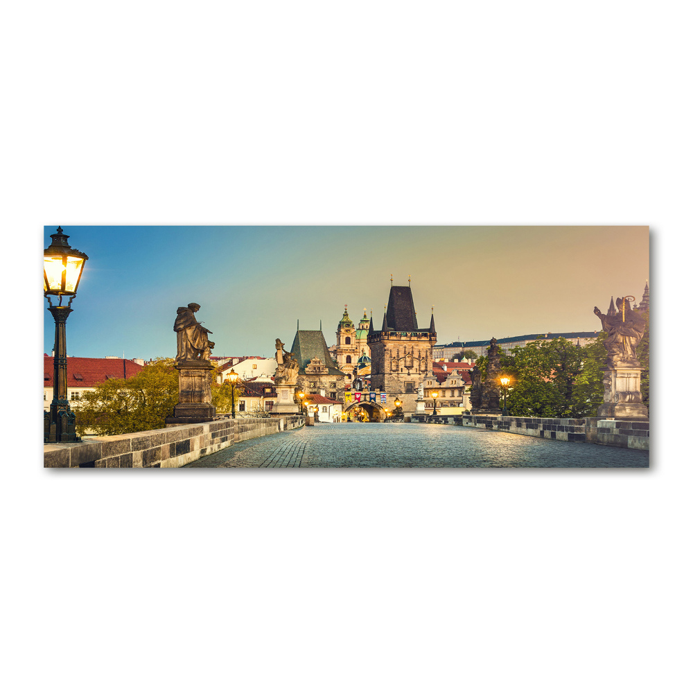 Foto obraz akrylový na stenu Most Praha