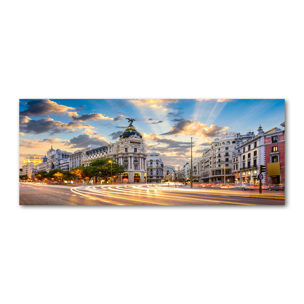 Moderný akrylový fotoobraz Madrit Španielsko