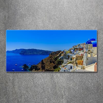 Foto obraz akrylový Santorini Grécko