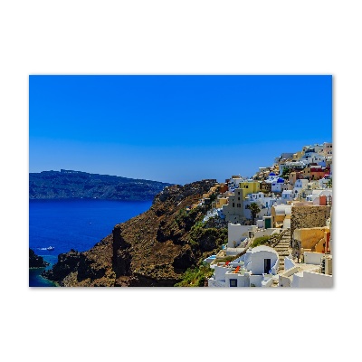 Foto obraz akrylový Santorini Grécko