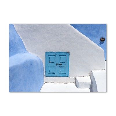 Foto obraz akrylové sklo Santorini Grécko