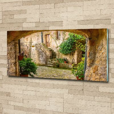 Foto obraz akrylový na stenu Talianske uličky