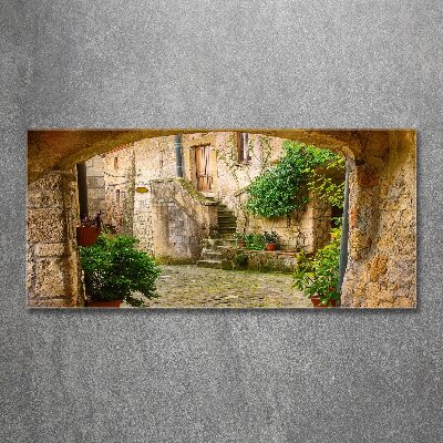 Foto obraz akrylový na stenu Talianske uličky