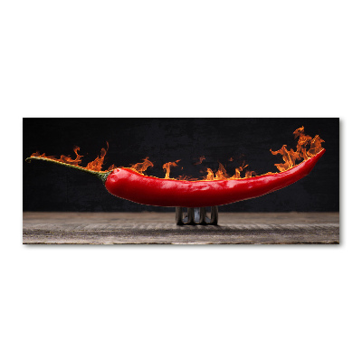 Foto obraz akrylové sklo Chilli papričky