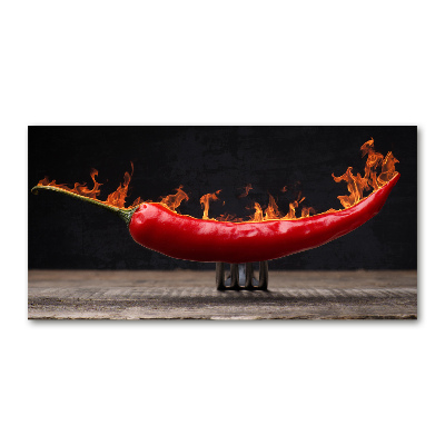 Foto obraz akrylové sklo Chilli papričky