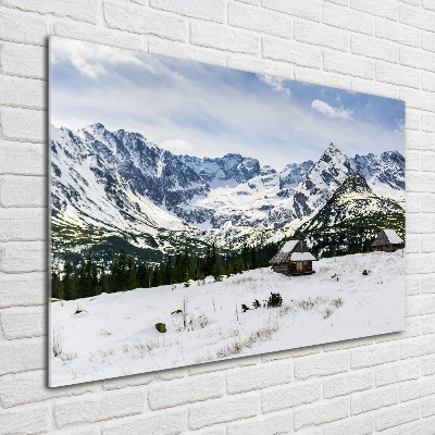 Foto obraz akrylový Západné Tatry