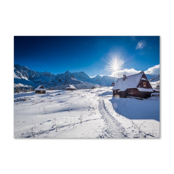 Foto obraz akrylový Západné Tatry