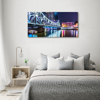 Foto obraz akrylový do obývačky Šanghaj most