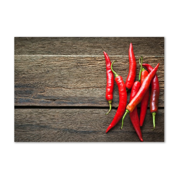 Foto obraz akrylový do obývačky Chilli papričky