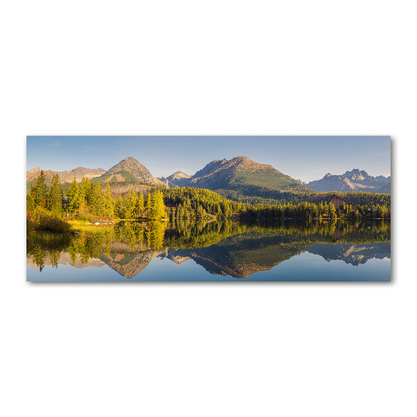 Foto obraz akryl do obývačky Panorama Tatry