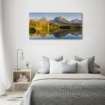 Foto obraz akryl do obývačky Panorama Tatry
