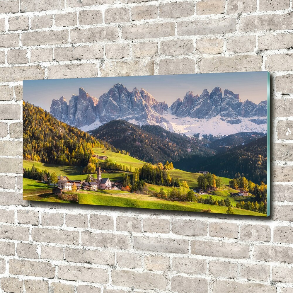 Foto obraz akrylový do obývačky Panorama hory