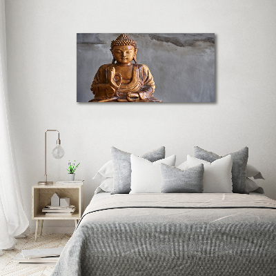 Foto obraz akryl do obývačky Drevený budha