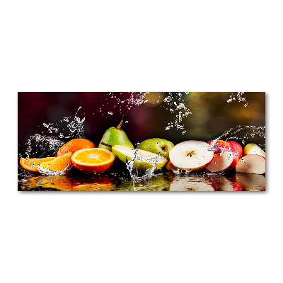 Foto obraz akrylové sklo Ovocie a voda