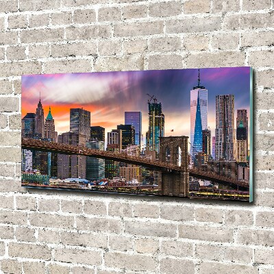 Foto obraz akrylový na stenu Manhattan New York